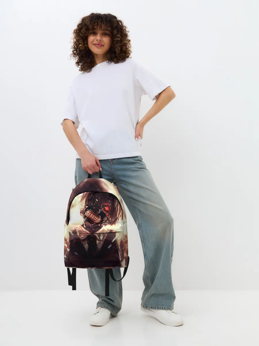 Рюкзак джинсовый / Tokyo Ghoul