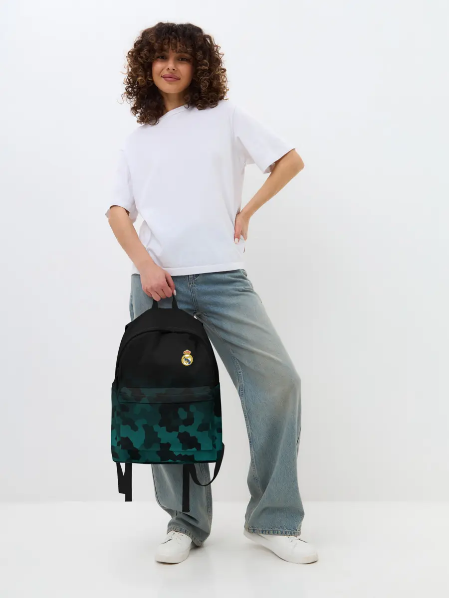 Рюкзак джинсовый / REAL MADRID