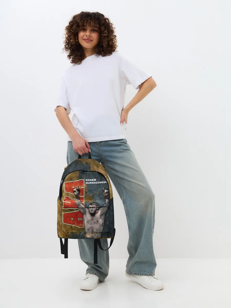 Рюкзак джинсовый / Хабиб Нурмагомедов