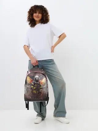 Рюкзак джинсовый / Пожарный