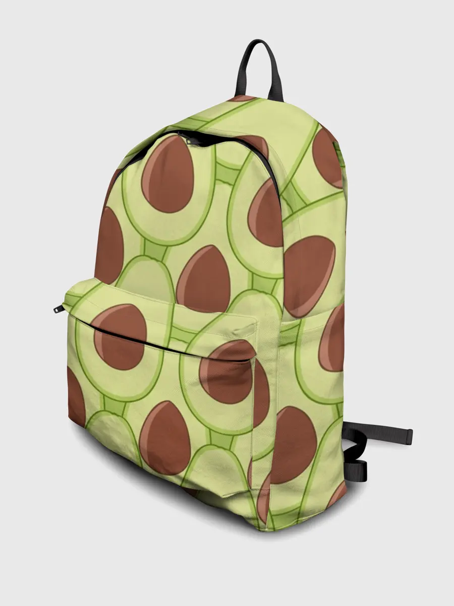 Рюкзак джинсовый / Авокадо