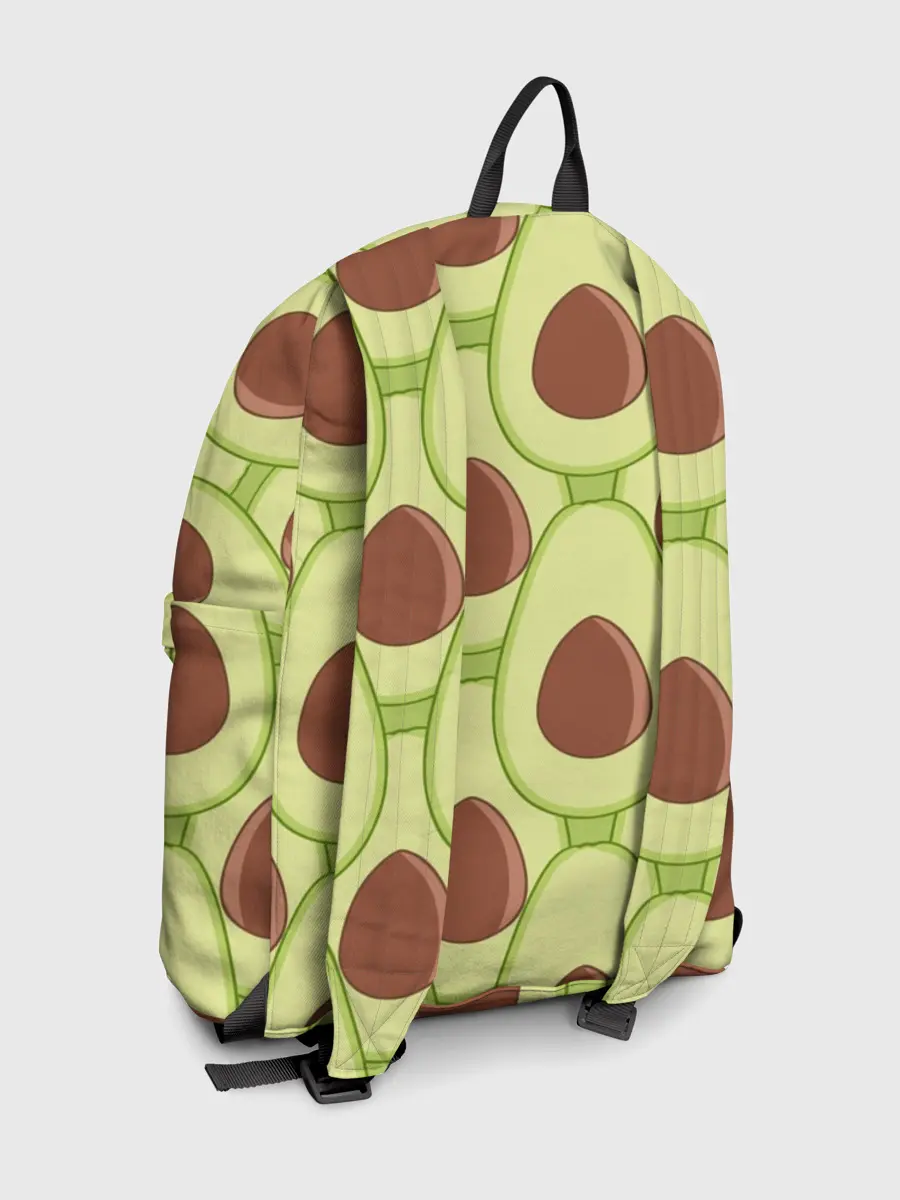 Рюкзак джинсовый / Авокадо