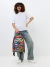 Рюкзак джинсовый / Pop art pattern