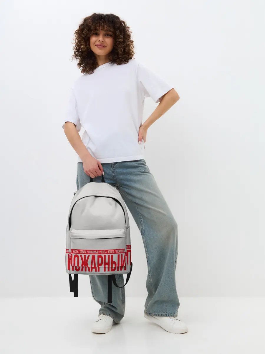 Рюкзак джинсовый / Пожарный