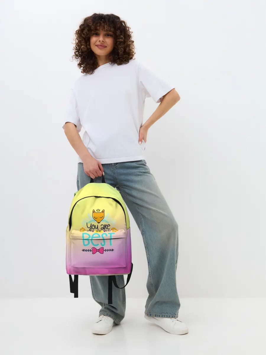 Рюкзак джинсовый / Ты самый лучший!