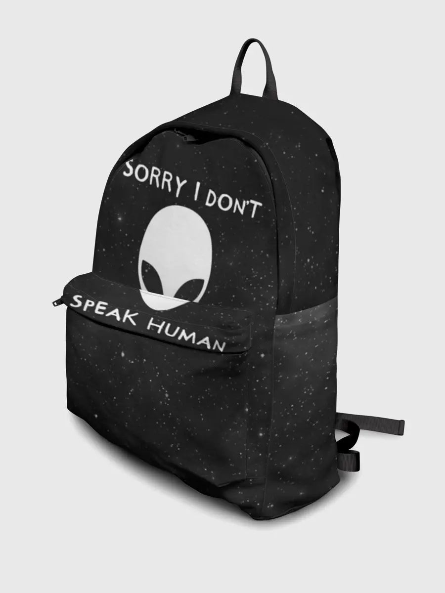 Рюкзак джинсовый / Sorry, I Dont Speak Human