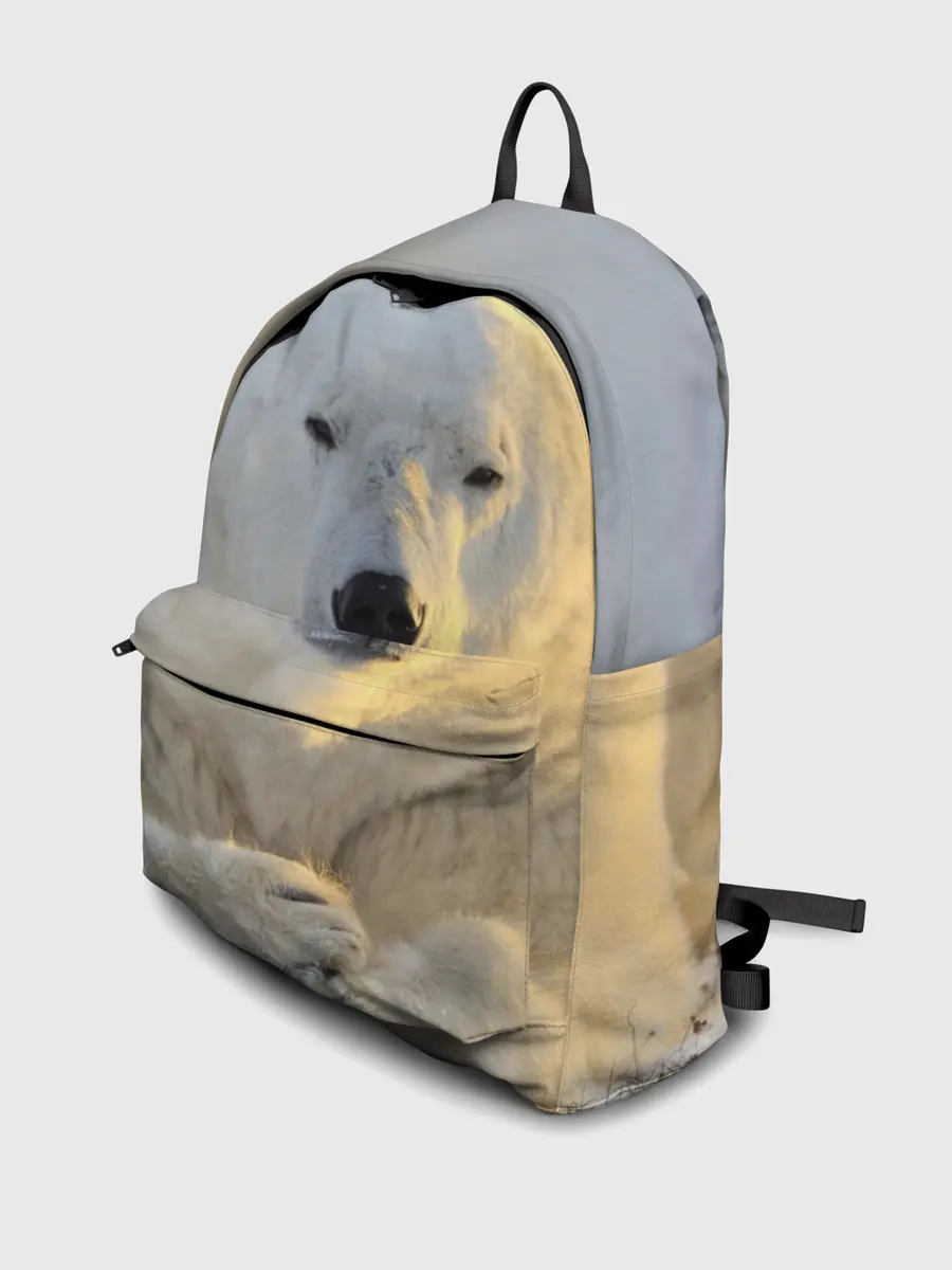 Рюкзак джинсовый / Медведь