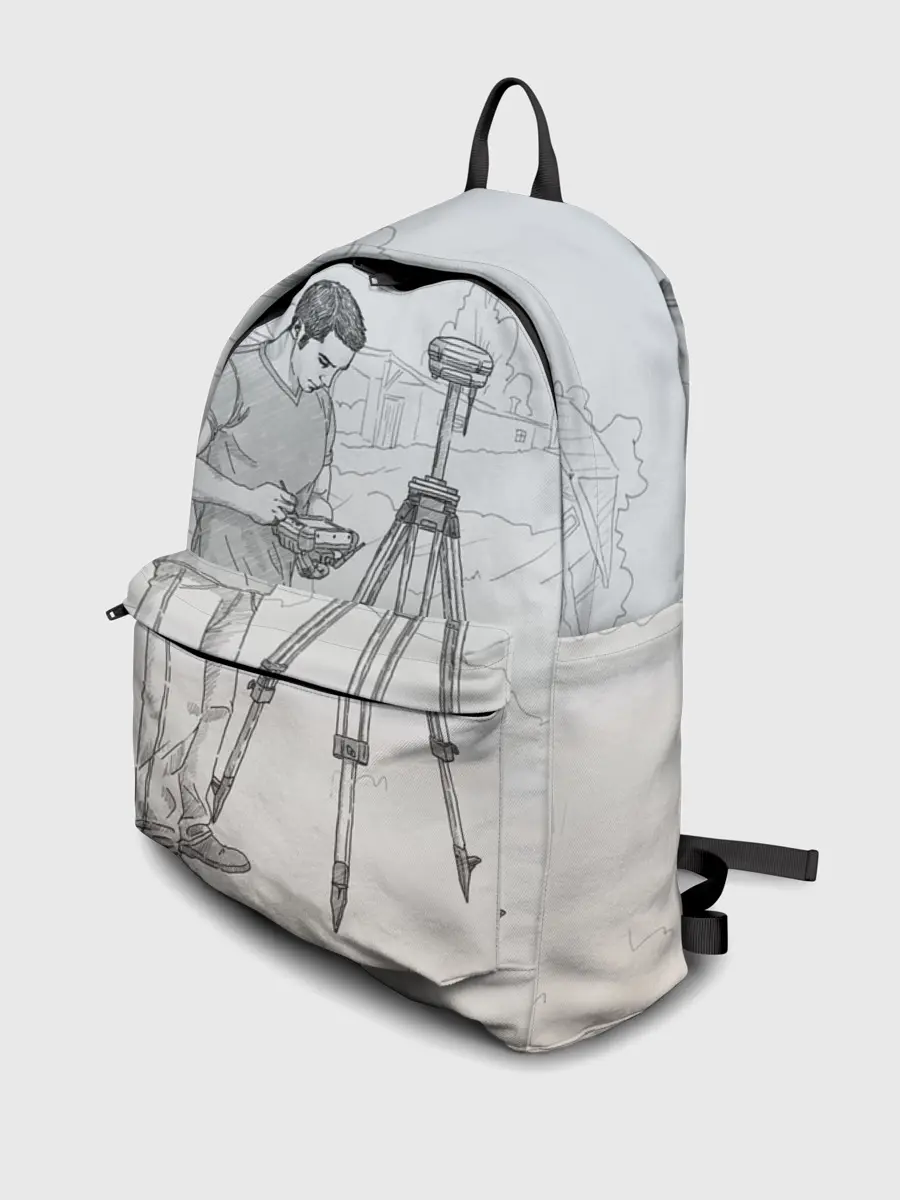 Рюкзак джинсовый / Парень с контроллером