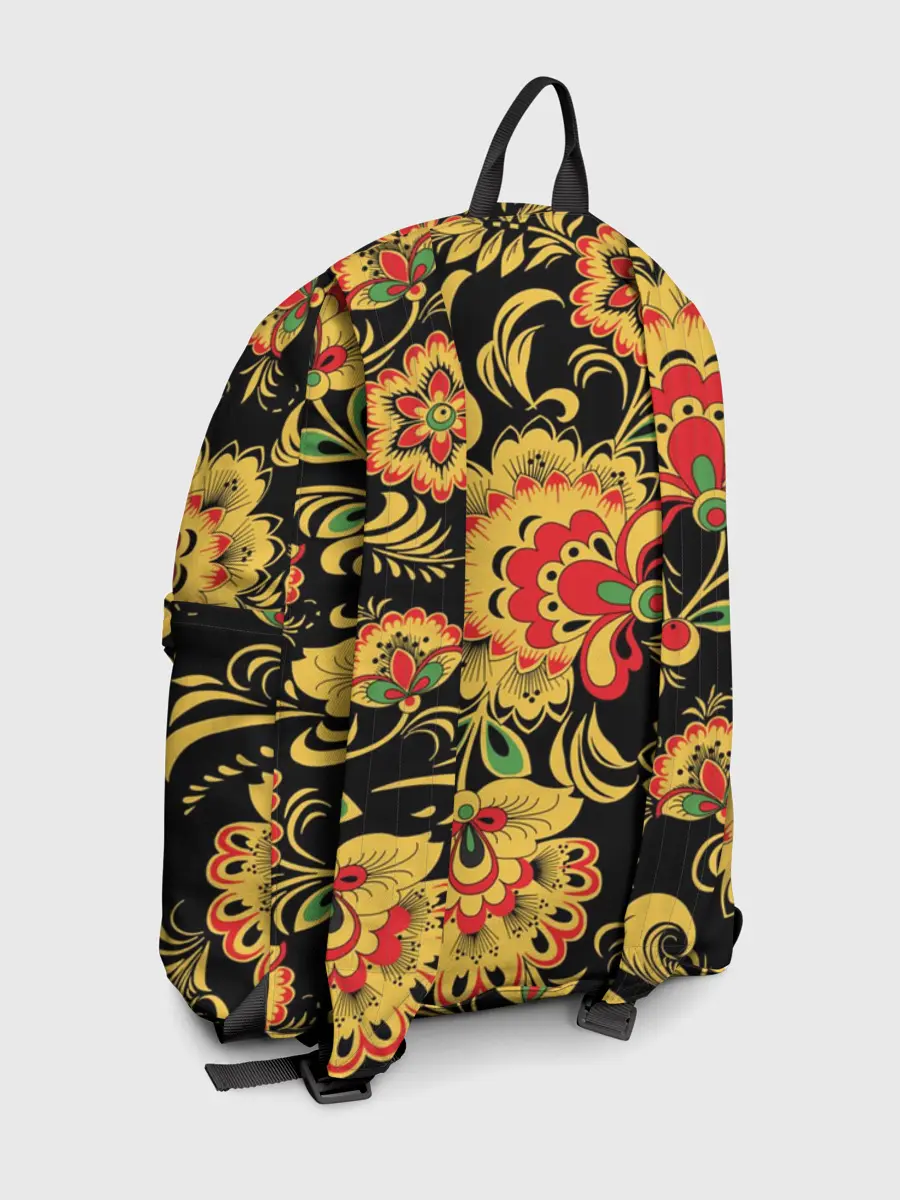 Рюкзак джинсовый / Хохлома