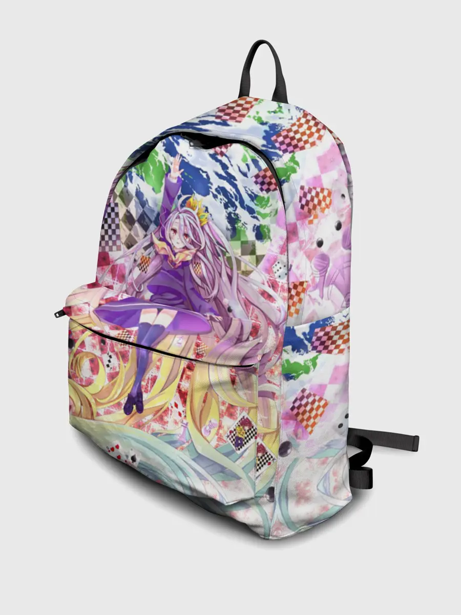 Рюкзак джинсовый / No Game No Life_9