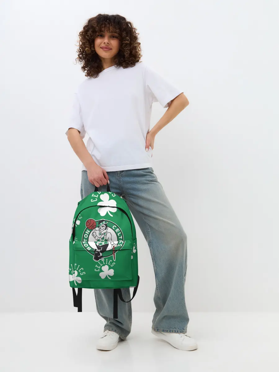 Рюкзак джинсовый / Boston celtics, nba