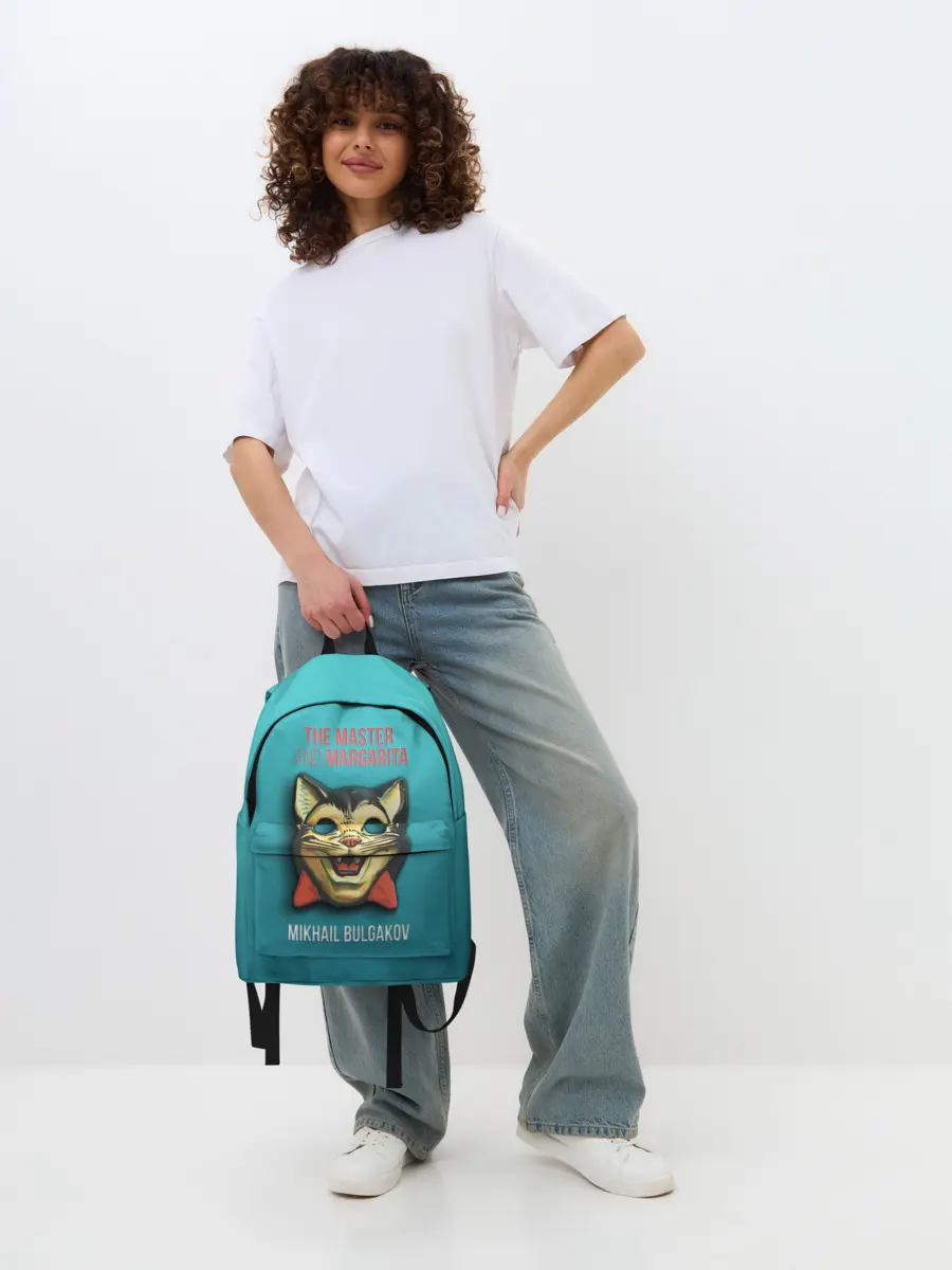 Рюкзак джинсовый / Master and Margarita