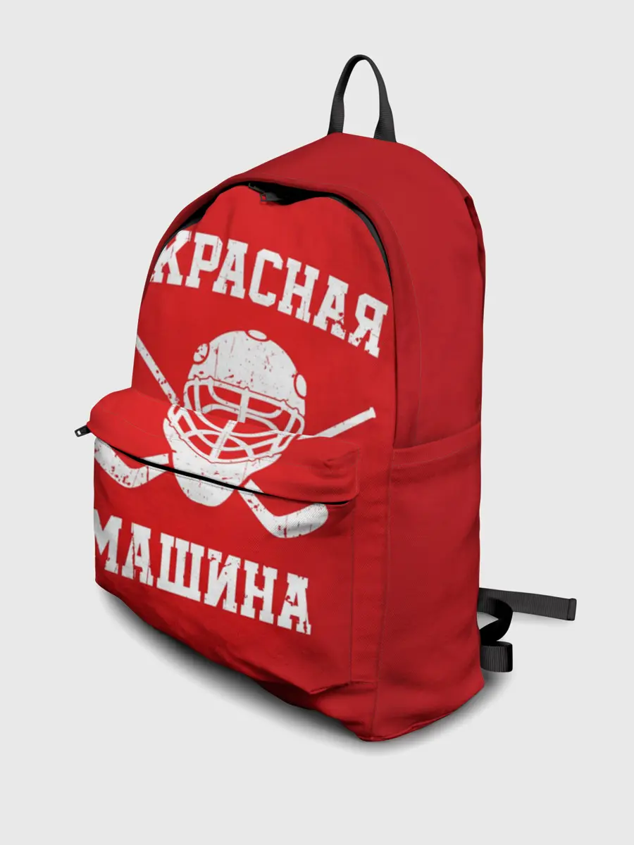 Рюкзак джинсовый / Красная машина