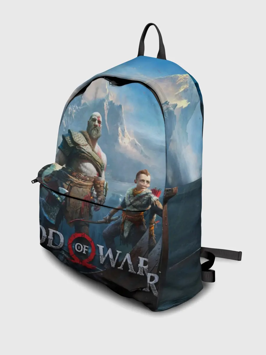 Рюкзак джинсовый / God of War