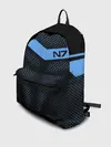 Рюкзак джинсовый / Mass Effect N7