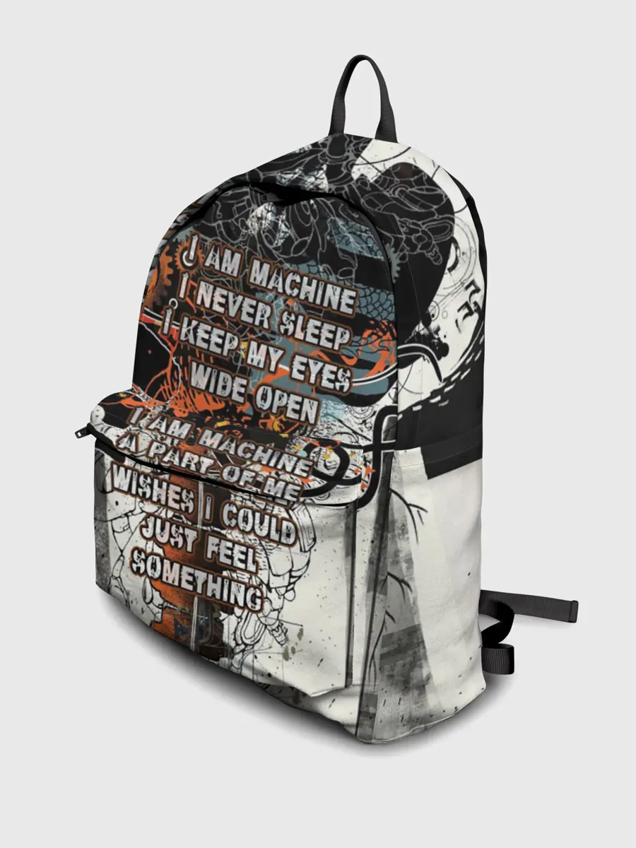 Рюкзак джинсовый / I am machine