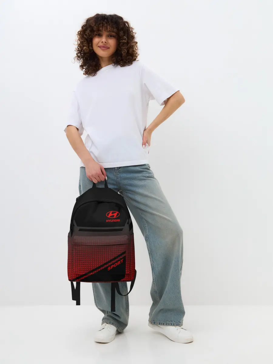 Рюкзак джинсовый / HYUNDAI SPORT