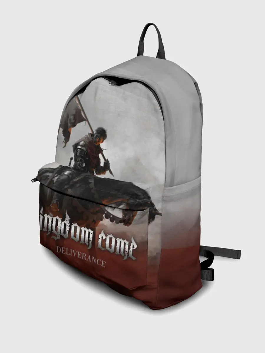 Рюкзак джинсовый / Рыцарь на коне