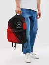 Рюкзак джинсовый / MERCEDES / МЕРСЕДЕС