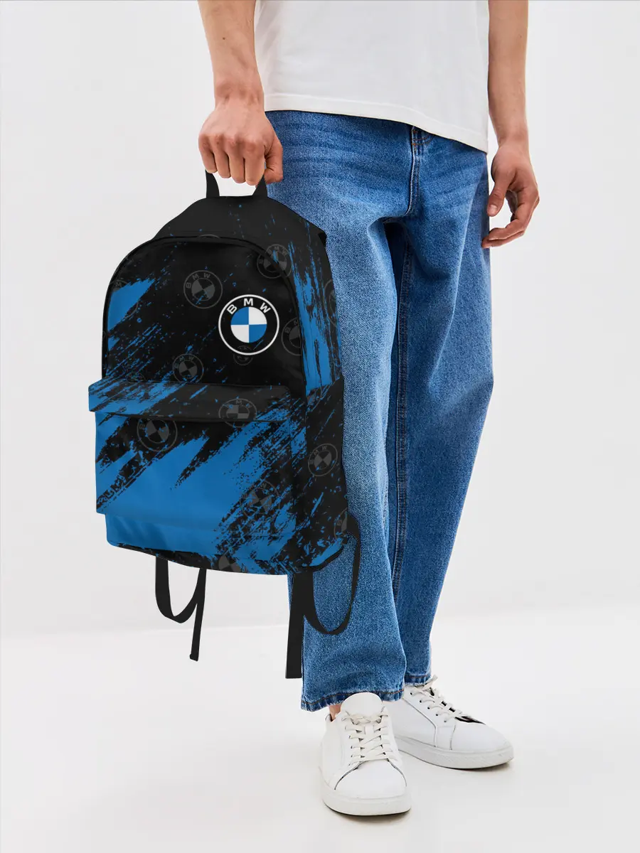 Рюкзак джинсовый / BMW / БМВ