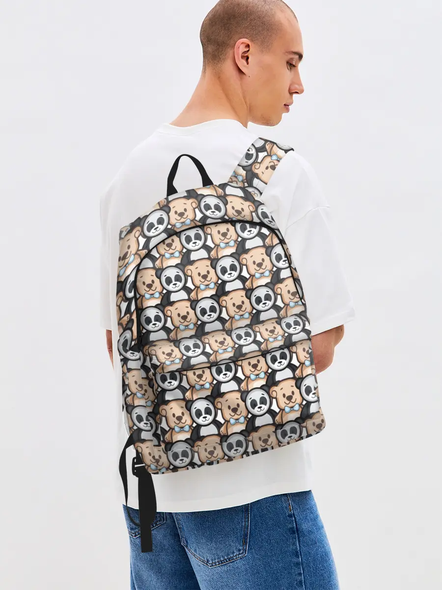 Рюкзак джинсовый / МИШКИ