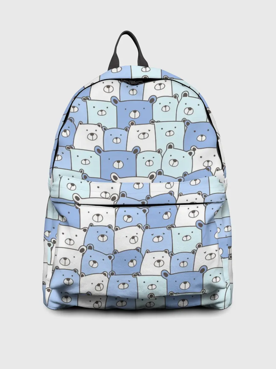 Рюкзак джинсовый / МИШКИ