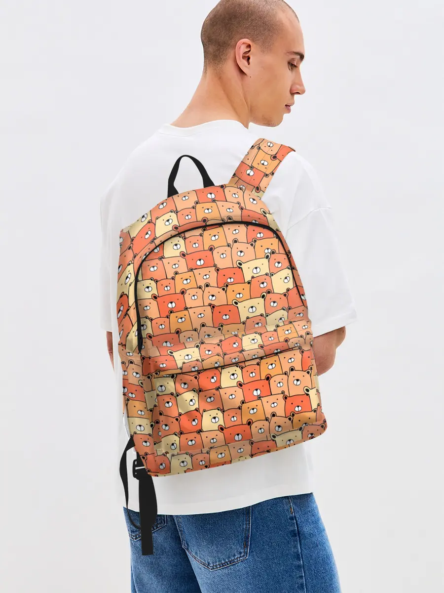 Рюкзак джинсовый / МИШКИ