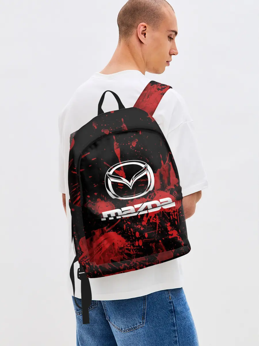 Рюкзак джинсовый / Мазда