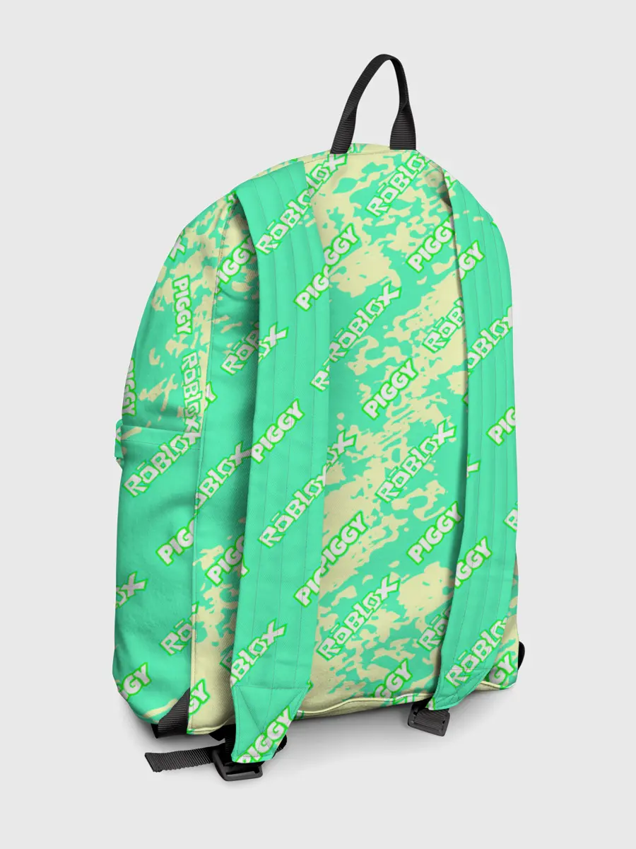 Рюкзак джинсовый / Свинка Пигги из Roblox