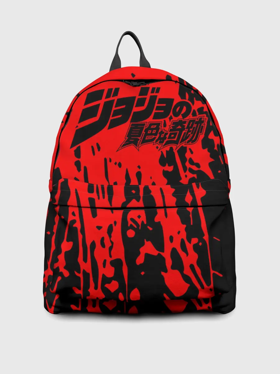 Рюкзак джинсовый / Приключения ДжоДжо