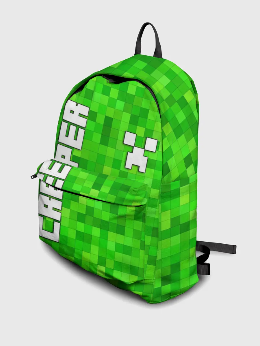 Рюкзак джинсовый / MINECRAFT CREEPER
