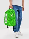 Рюкзак джинсовый / MINECRAFT CREEPER