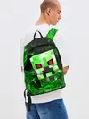 Рюкзак джинсовый / MINECRAFT CREEPER