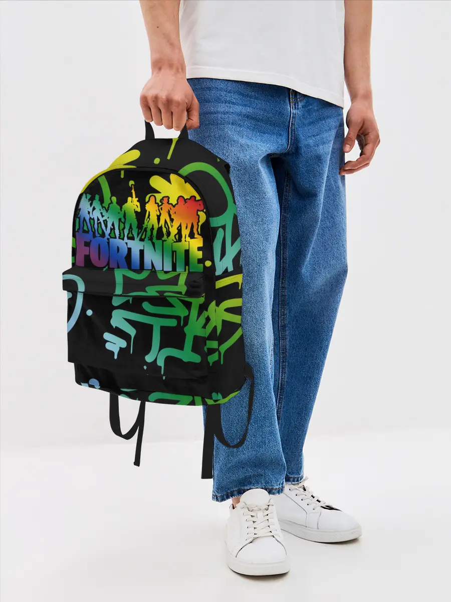 Рюкзак джинсовый / Fortnite