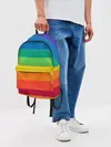 Рюкзак джинсовый / Радуга | Rainbow