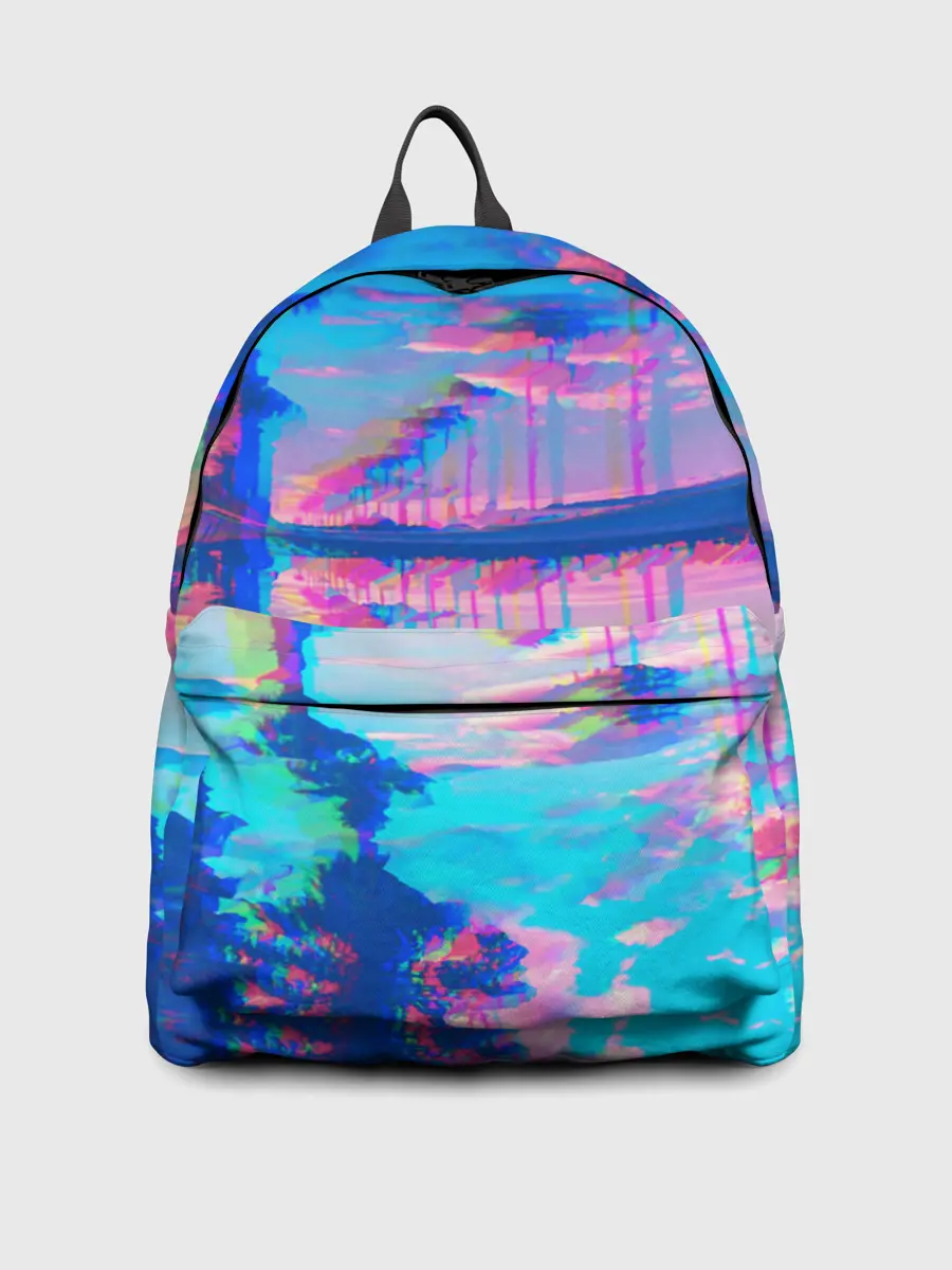 Рюкзак джинсовый / ГАВАЙИ ГЛИТЧ