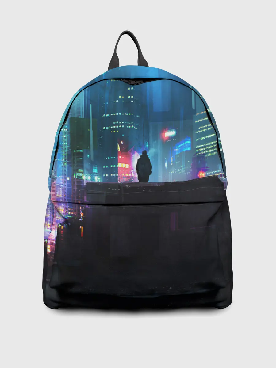 Рюкзак джинсовый / CITY NEON