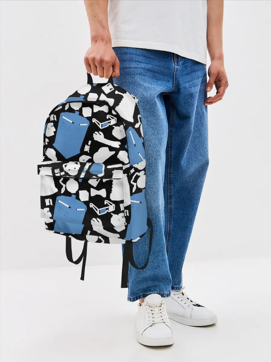 Рюкзак джинсовый / ТАРДИС