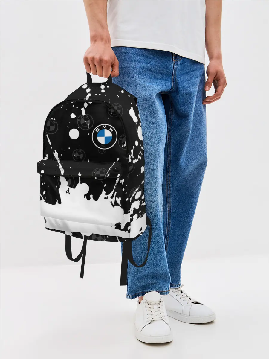 Рюкзак джинсовый / BMW / БМВ