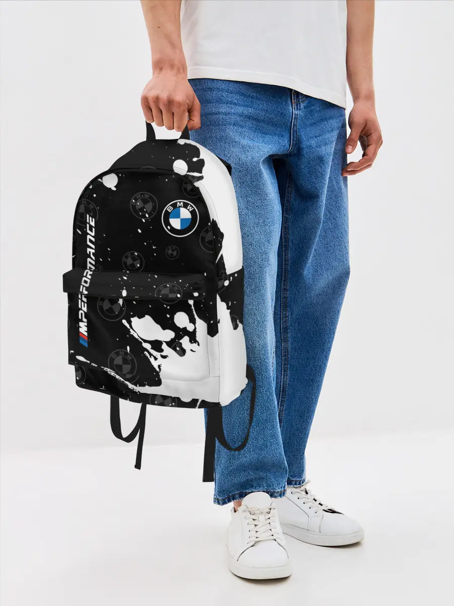 Рюкзак джинсовый / BMW / БМВ