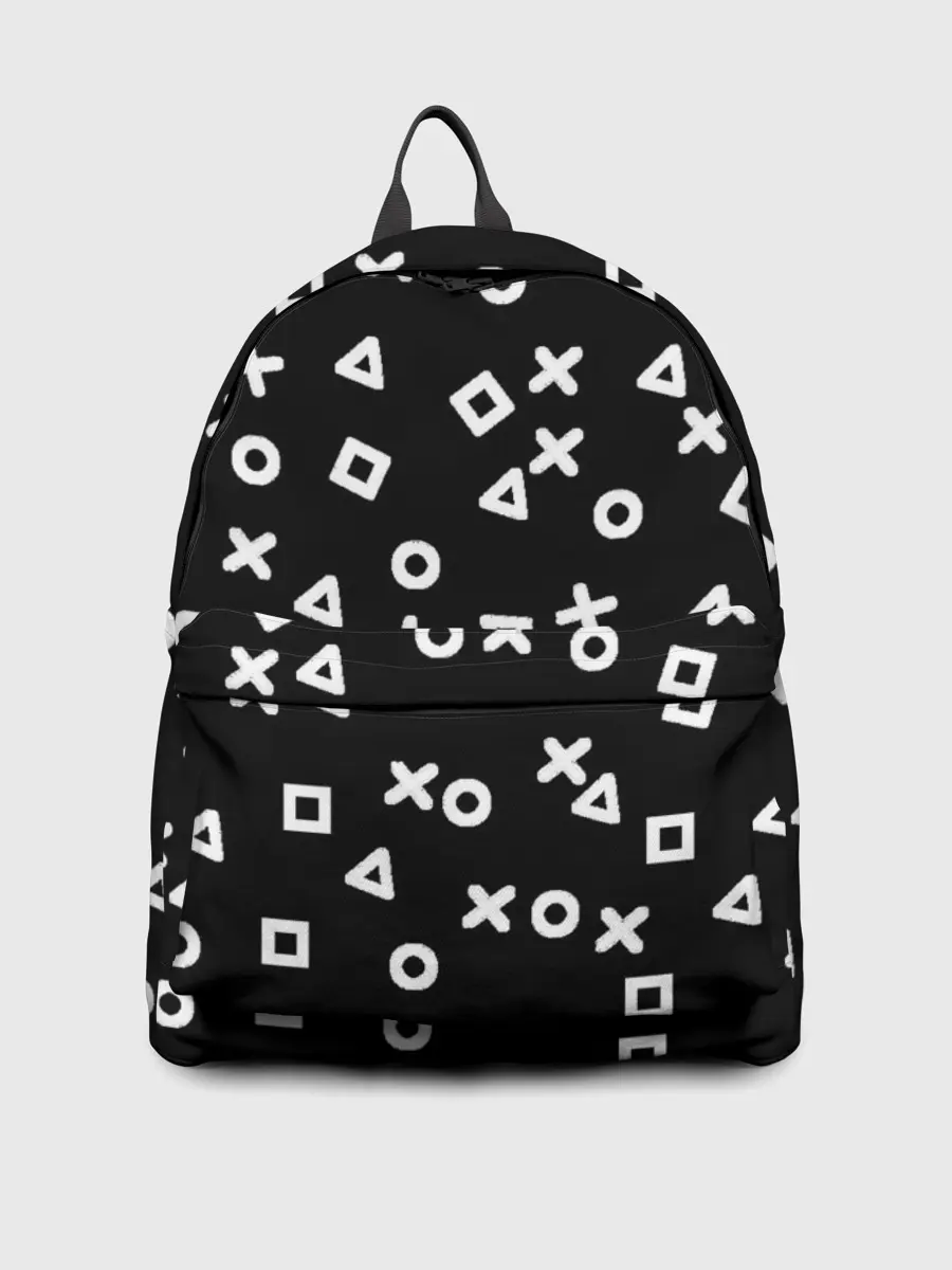 Рюкзак джинсовый / Геометрические фигуры