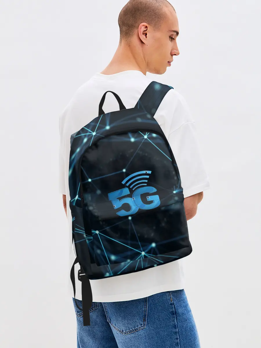 Рюкзак джинсовый / 5G Network