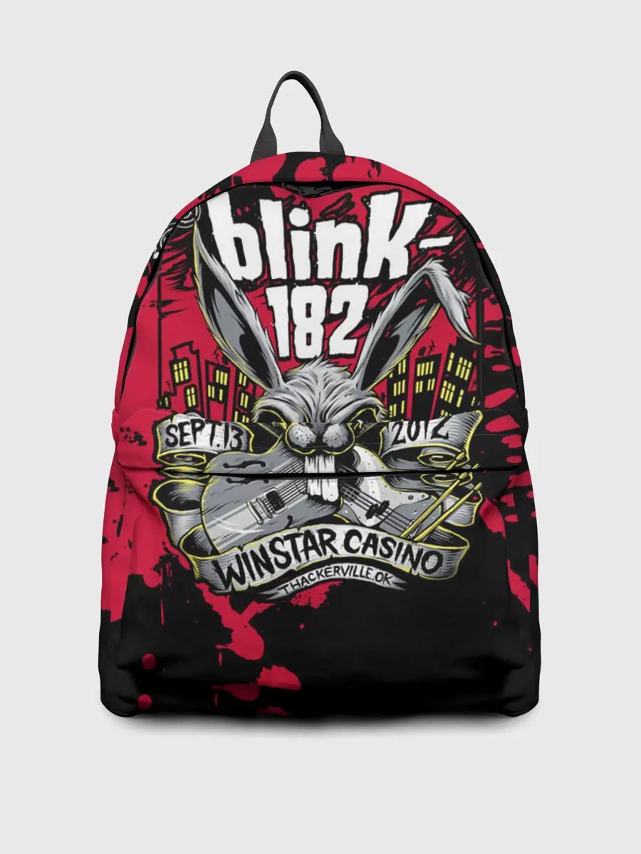 Рюкзак джинсовый / Blink 182