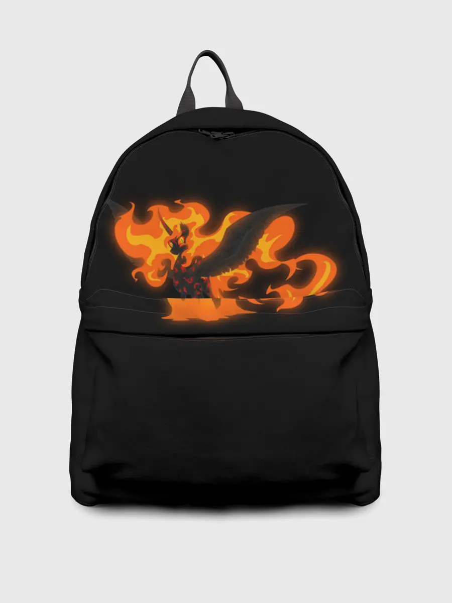 Рюкзак джинсовый / Лавовая принцесса Дейбрейкер