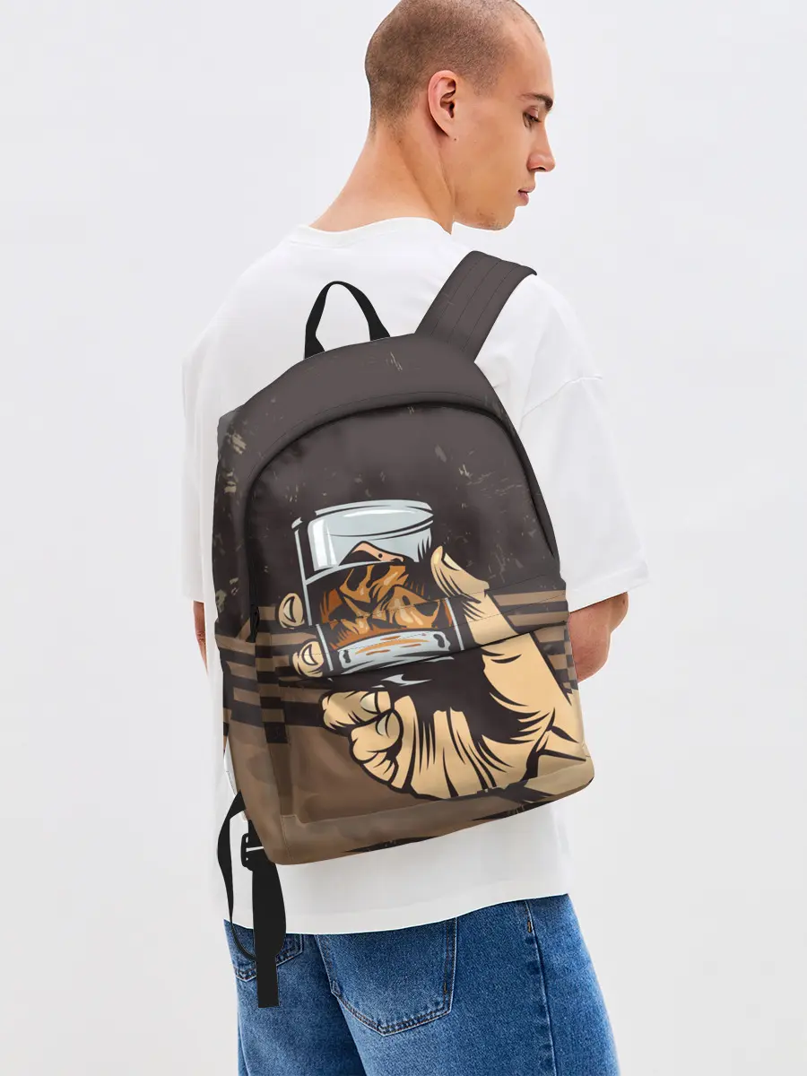 Рюкзак джинсовый / Ретро Виски