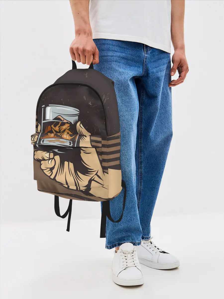 Рюкзак джинсовый / Ретро Виски