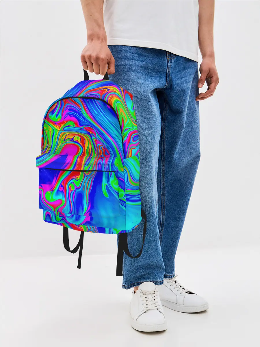 Рюкзак джинсовый / Краска