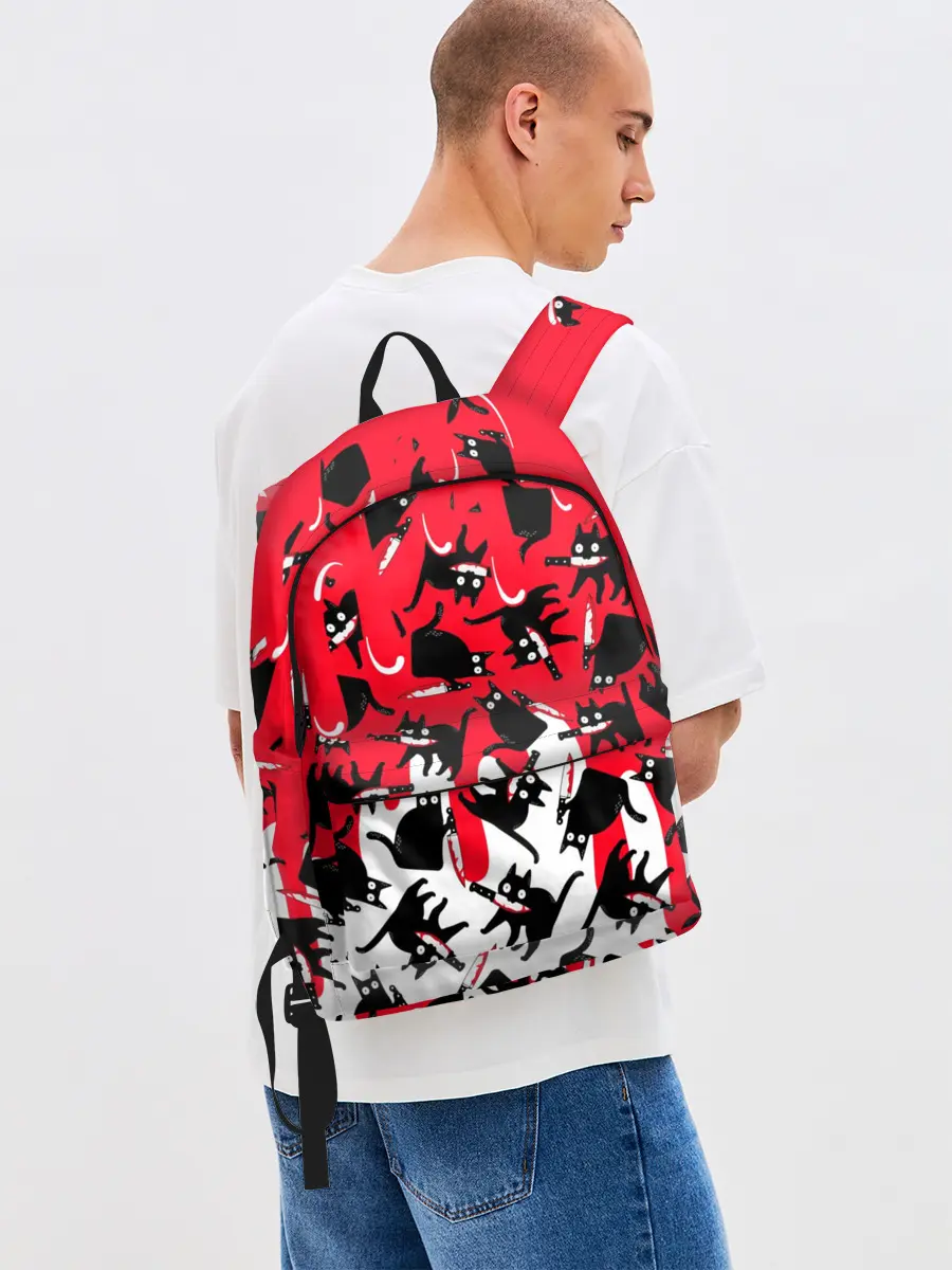 Рюкзак джинсовый / WHAT CAT