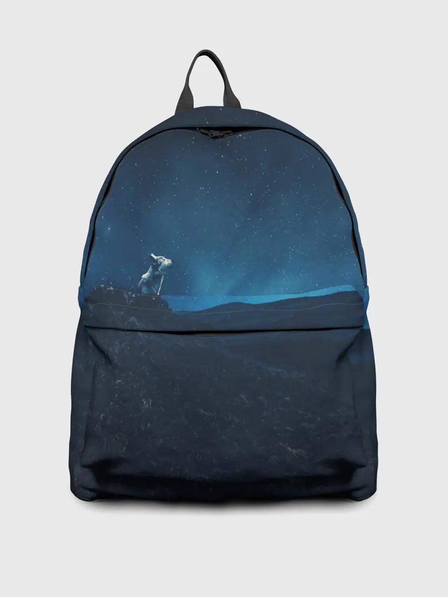 Рюкзак джинсовый / WOLF