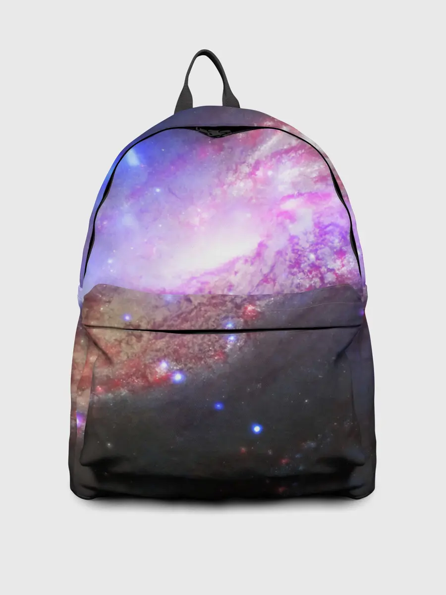 Рюкзак джинсовый / Космическая спираль